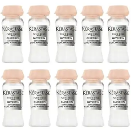 Концентрат для мгновенного восстановления поврежденных волос - Kerastase Fusio-Dose Glycerin Curl Manifesto