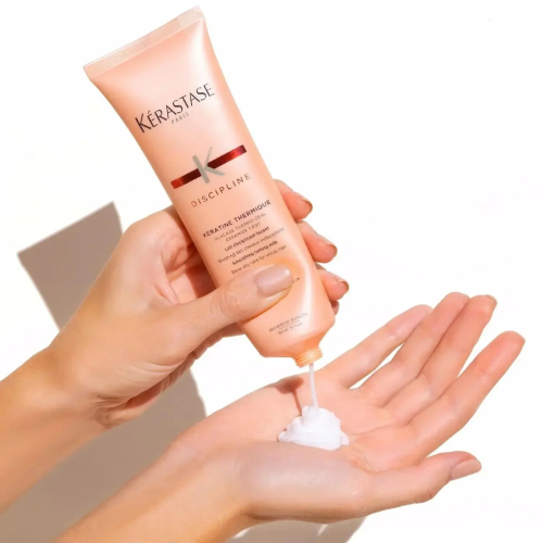 Термо-уход перед укладкой для всех типов непослушных волос - Kerastase Discipline Keratine Thermique 