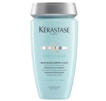 Шампунь для чувствительной кожи головы и сухих волос - Kerastase Specifique Bain Riche Dermo Calm 