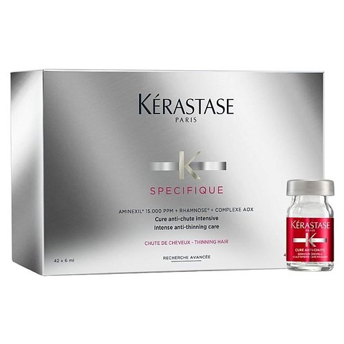 Интенсивное средство против выпадения волос, в ампулах - Kerastase Specifique Aminexil Intense Anti-thinning Care