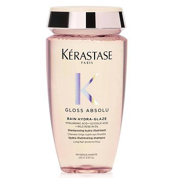 Увлажняющий шампунь для сияния волос - Kerastase Gloss Absolu Bain Hydra-Glaze Shampoo 
